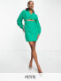 Фото #1 товара Vero Moda Petite cut out tie waist mini dress in green