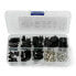 JustPi Set of JST-SM 2/3/4/5pin connectors (male + female) and female + male pins for socket housing - 200pcs.