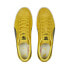 Фото #4 товара Puma Suede Staple 39156701 Mens Yellow Suede Lifestyle Sneakers Shoes