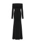 Фото #2 товара Women's Off The Shoulder Maxi Dress