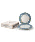 Фото #3 товара Heritage Collectables Seaspray Uni Irregular Plates in Gift Box, Set of 4