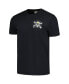 Фото #3 товара Black Army Men's Black Knights Worn Circle Badge Hyperlocal Comfort Colors T-Shirt