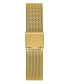 ფოტო #3 პროდუქტის Women's Analog Gold-Tone Stainless Steel and Mesh Watch 32mm
