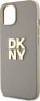 Фото #17 товара DKNY DKNY Wrist Strap Stock Logo - Etui iPhone 15 / 14 / 13 (beżowy)