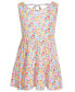 Фото #1 товара Toddler & Little Girls Ditsy Floral-Print Tank Dress, Created for Macy's