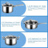 Фото #3 товара Набор посуды для готовки costway 6-штук мини набор Индукция