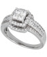 ფოტო #1 პროდუქტის Diamond Princess Engagement Ring (1 ct. t.w.) in 14k White Gold