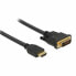 Фото #1 товара DELOCK 903128011 3 m HDMI To DVI Cable