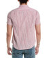 Report Collection Textured Stripe Shirt Men's