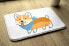 Badteppich Shiba Inu Hund