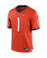 Фото #3 товара Men's #1 Orange Oklahoma State Cowboys Alternate Game Jersey