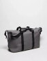 Rains 14200 unisex waterproof weekend duffel bag in grey grau - фото #3