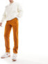 Фото #9 товара ASOS DESIGN slim fit smart trousers in burnt orange