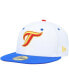 Фото #3 товара Men's White, Royal Toronto Blue Jays 30th Anniversary Cherry Lolli 59FIFTY Fitted Hat
