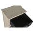 Фото #7 товара Тумба с ящиками Home ESPRIT Чёрный Натуральный Деревянный 40,5 x 29 x 73 cm