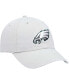 Men's Gray Philadelphia Eagles Clean Up Adjustable Hat