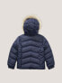 Kids' Faux Fur Hooded Jacket