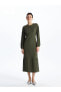 Фото #6 товара Платье длинное с прямым вырезом Classic от LC WAIKIKI