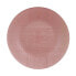 Flat plate Pink Glass (32,5 x 2 x 32,5 cm) (6 Units)