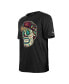 Men's and Women's Black Cleveland Cavaliers Sugar Skull T-Shirt