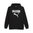 Фото #1 товара Puma Framed Up Hoodie Mens Black Casual Outerwear 67807301