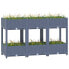 Фото #3 товара Raised Bed 47.2"x15.7"x28" Polypropylene