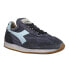 Фото #3 товара Diadora Equip H Dirty Stone Wash Evo Lace Up Mens Blue Sneakers Casual Shoes 17