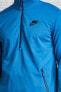 Фото #3 товара Sportswear Classic Track Suit 1/2 Zip Blue Yarım Fermuarlı Eşofman Takımı