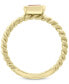 ფოტო #3 პროდუქტის EFFY® Ruby (5/8 ct. t.w.) Ring in 14k Yellow Gold (Also Available in Emerald)