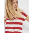 ფოტო #5 პროდუქტის VERO MODA Wide Stripe short sleeve T-shirt