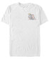 Men's Dumbo Pocket Short Sleeve T-Shirt Белый, XL - фото #1