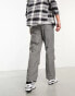 ONLY & SONS parachute technical pant in grey