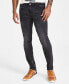 Фото #8 товара Men’s Distressed Slim Tapered Fit Jeans