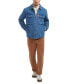 ფოტო #5 პროდუქტის Men's Workwear Cotton Denim Shirt Jacket