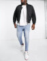 Фото #2 товара ASOS DESIGN spray on jeans with power stretch in light wash blue