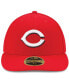 Фото #2 товара Men's Cincinnati Reds Authentic Collection On Field Low Profile Home 59FIFTY Fitted Hat