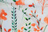 Фото #6 товара Штора HOMING Vorhang оранжево-белая цветочная для кухни