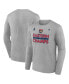 Фото #1 товара Men's Steel Florida Panthers 2024 Eastern Conference Champions Locker Room Long Sleeve T-Shirt