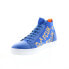 Фото #4 товара French Connection Kona FC7193H Mens Blue Canvas Lifestyle Sneakers Shoes