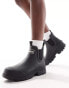 Barbour Nimbus chunky wellington boots in black exclusive to asos Черный, 38 - фото #1