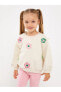 Фото #2 товара Bisiklet Yaka Kız Bebek Sweatshirt