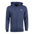 Фото #1 товара Puma Suede Fz FullZip Hoodie Mens Blue Casual Athletic Outerwear 62598414