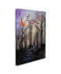 Фото #2 товара Michelle Faber 'Black Cat In Forest' Canvas Art - 19" x 12" x 2"