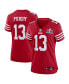 Фото #1 товара Women's Brock Purdy Scarlet San Francisco 49ers Super Bowl LVIII Game Jersey