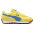 Puma Easy Rider Vintage Lace Up Mens Yellow Sneakers Casual Shoes 39902820