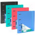 Ring binder Carchivo Multicolour A4 (8 Units)
