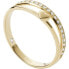 Фото #1 товара Romantic gold-plated ring with crystals JF03750710