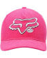 Men's Pink Racing Brushed Snapback Hat