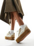 Фото #3 товара Vans Knu Stack trainers in tan and gum