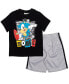 ფოტო #1 პროდუქტის Sonic the Hedgehog Athletic Pullover T-Shirt & Shorts Outfit Set Toddler |Child Boys